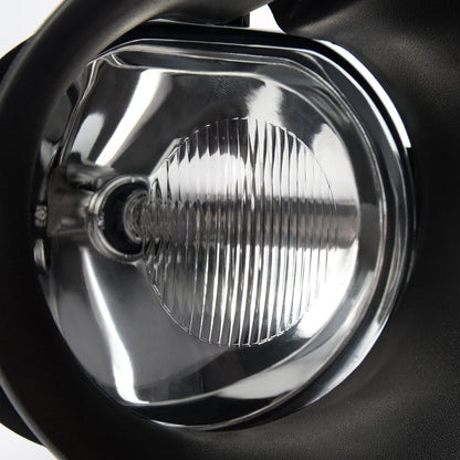 G-PLUS Compatible with Dodge Ram 1500 02-08 / Fit Dodge ram 2500 ram 3500 2003-2009 / Fit Dodge Durango 2004-2006 Glass Bumper Fog Lights Driving Lamps+Bezel