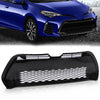 G-PLUS Front Bumper Grill Compatible with Toyota Corolla SE XSE 2017 2018 2019 Black Lower Grille Replacement for 5311202740, ‎TO1036178