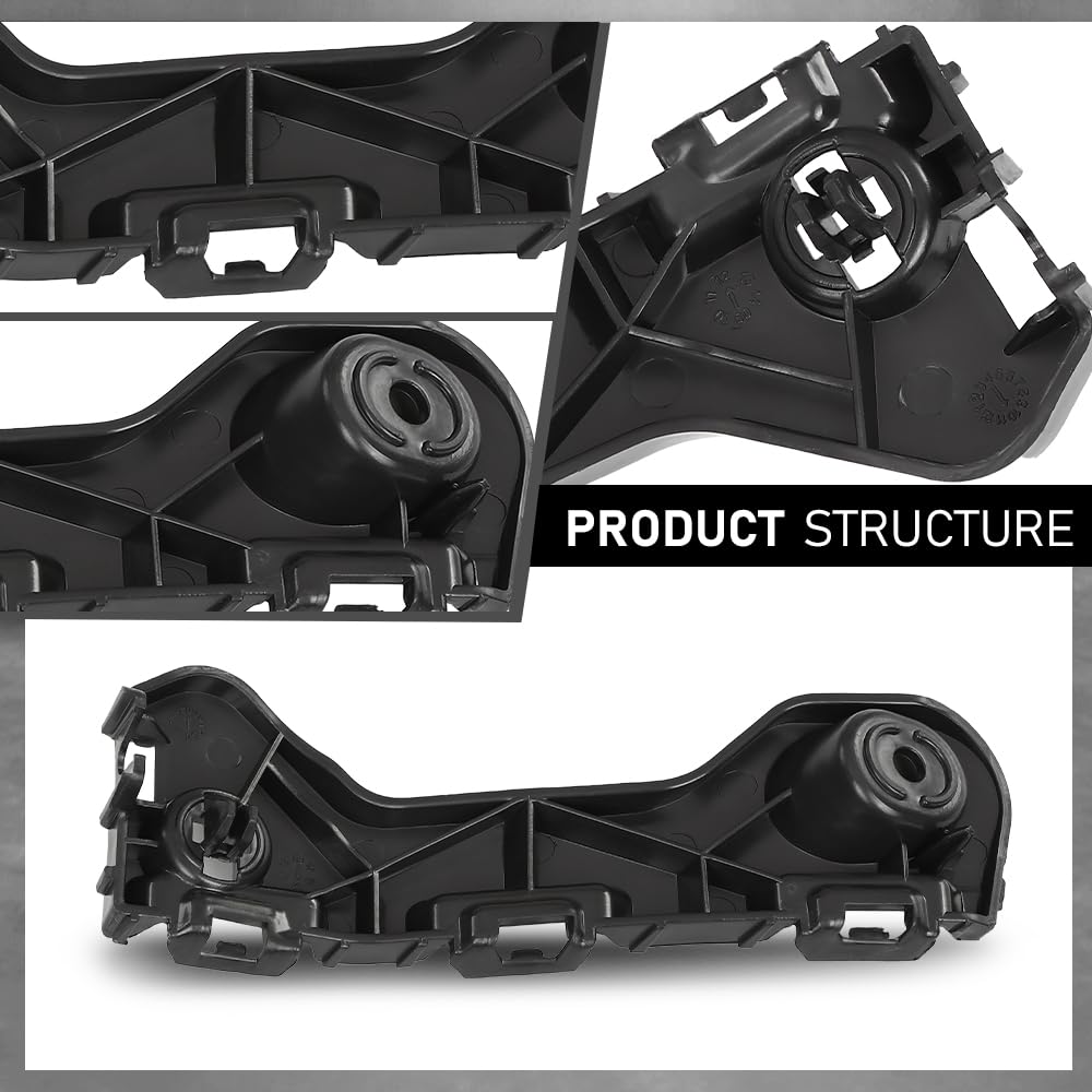 G-PLUS 2PCS Front Bumper Support Bracket, Compatible with Ford Edge 2011-2014/ Lincoln MKX 2012-2015, BT4Z17C947A, BT4Z17C947B