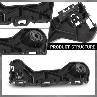 G-PLUS 2PCS Front Bumper Support Bracket, Compatible with Ford Edge 2011-2014/ Lincoln MKX 2012-2015, BT4Z17C947A, BT4Z17C947B