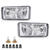 G-PLUS Front Bumper Fog Lights W/Bulbs Compatible With Chevy Silverado/Tahoe/Fit Suburban 2007-2015 Left & Right Driving Fog Lamp Accessories Neblineros Para Autos Delantero Faros Antiniebla