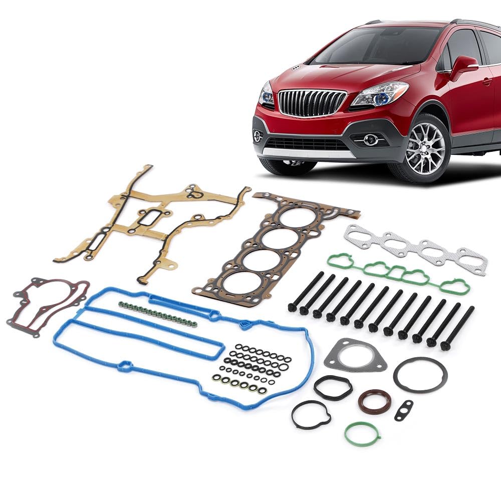 G-PLUS Head Gasket Bolts Set Compatible wtih Buick Encore 1.4L 2013-2016/Chevy Cruze 1.4L 2011-2015/Chevy Cruze Limited 1.4L 2016/Chevy Sonic 1.4L 2012-2016/Chevy Trax 1.4L 2013-2016