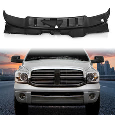 G-PLUS Windshield Wiper Cowl Grille for Dodge Ram 1500 2002-2008 Ram 2500 3500 Side View