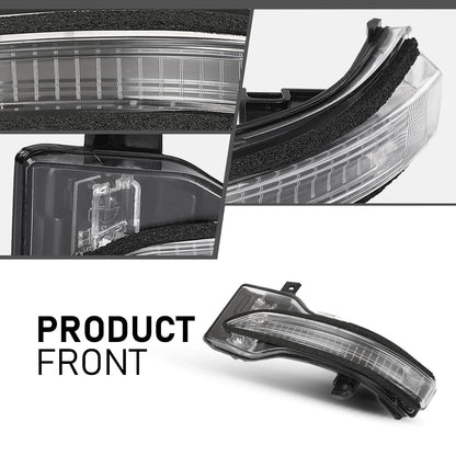 G-PLUS Exterior Mirror Turn Signal Light Lamp Driver Side Compatible with Subaru Ascent/Forester 2019-2022,Fit Subaru Crosstrek 2018-2023,Fit Subaru Legacy/Outback 2018-2019 84401FL010