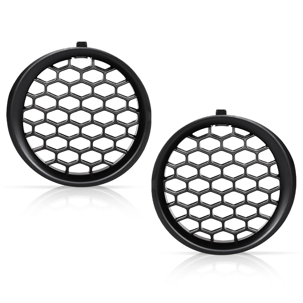 G-PLUS Fog Light Cover Grilles Left&Right Compatible with Subaru Impreza (Wagon & Sedan) 2008-2014 Black 57731FG210