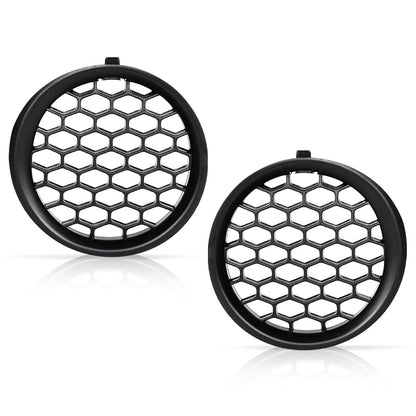 G-PLUS Fog Light Cover Grilles Left&Right Compatible with Subaru Impreza (Wagon & Sedan) 2008-2014 Black 57731FG210