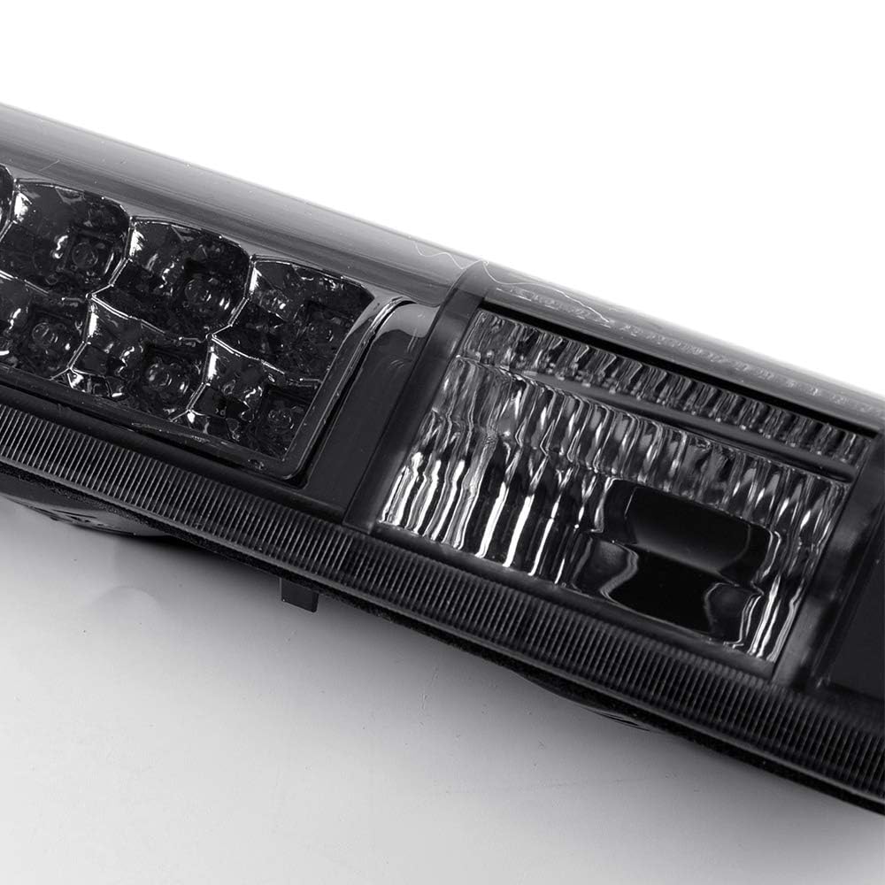 G-PLUS LED 3rd Third Brake Light Led Tail Light Compatible with Ford F150 Lobo 2004-2008 /Fit Ford Explorer 2007-2010/Fit Lincoln Mark LT 2006-2008 High Mount Brake Light Smoky Lens Black Housing