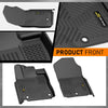 G-PLUS Floor Mats Compatible with Toyota Tundra CrewMax Cab 2014-2021 1st & 2nd Row Full Set All Weather Protection TPE Floor Liners Black