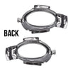 G-PLUS Foglight Bezel Cover 2pcs Compatible with 2007-2009 ES350 Left Right Fog Light Bezel Driving Lamp Trim Replacement Fog Light Lamp Cover Trim Bezel 52126-33070 52125-33070