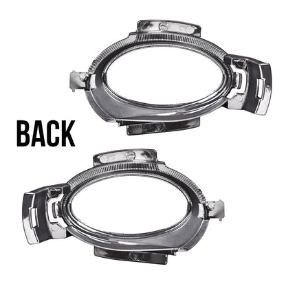 G-PLUS Foglight Bezel Cover 2pcs Compatible with 2007-2009 ES350 Left Right Fog Light Bezel Driving Lamp Trim Replacement Fog Light Lamp Cover Trim Bezel 52126-33070 52125-33070