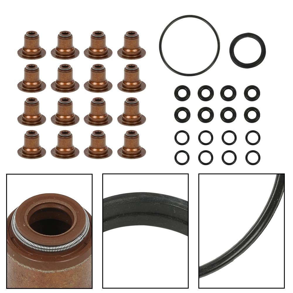 G-PLUS Head Gasket Set Compatible with Cadillac Escalade 6.0L 2002-2003/Fits Chevy Express 2500 3500 6.0L 2003/Fits Chevy Silverado GMC Sierra Yukon 1500HD 2500HD 6.0L 2001-2003 HS26192PT