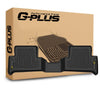 G-PLUS TPE Floor Mats Fit Chevy Colorado & GMC Canyon Extended Cab 2015-2022 2nd Row Truck Accessories Cargo Liners All Weather Protection 1PC Black Alfombras para Carro