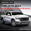 G-PLUS Fender Flares Compatible with Dodge Ram 1500 2019-2024, Not Fit 1500 Classic & Rebel & TRX Models 4PCS