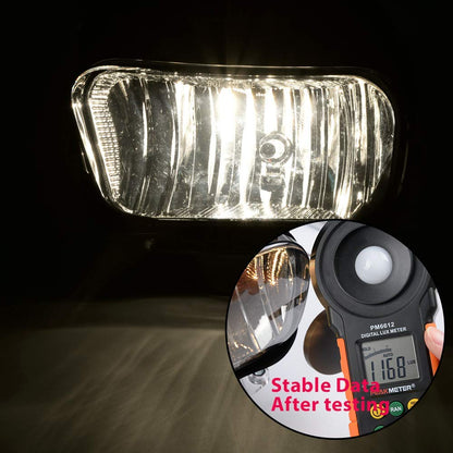 G-PLUS Fog Lights Compatible with Chevy Silverado 1500 2500 3500 2003-2007/ Fit Avalanche 2002-2006 Driving Bumper Lamp Smoke Lens w/ H10 Bulbs GM2593127 GM2592127 15190983 15190982