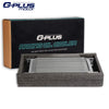 30 Row AN10-10AN Universal Aluminum Engine Transmission Oil Cooler Kit + Oil Filter Relocation Kit Silver