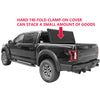 G-PLUS Bed Hard Tri-Fold Tonneau Cover 6.6ft Compatible with 2007-2014 Chevy Silverado/GMC Sierra