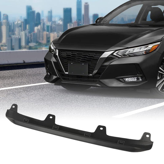 G-PLUS Front Bumper Lower Grille Trim Molding Assembly GRILLES | COMPATIBLE WITH NISSAN Sentra 2020 2021 62072-6LB0H