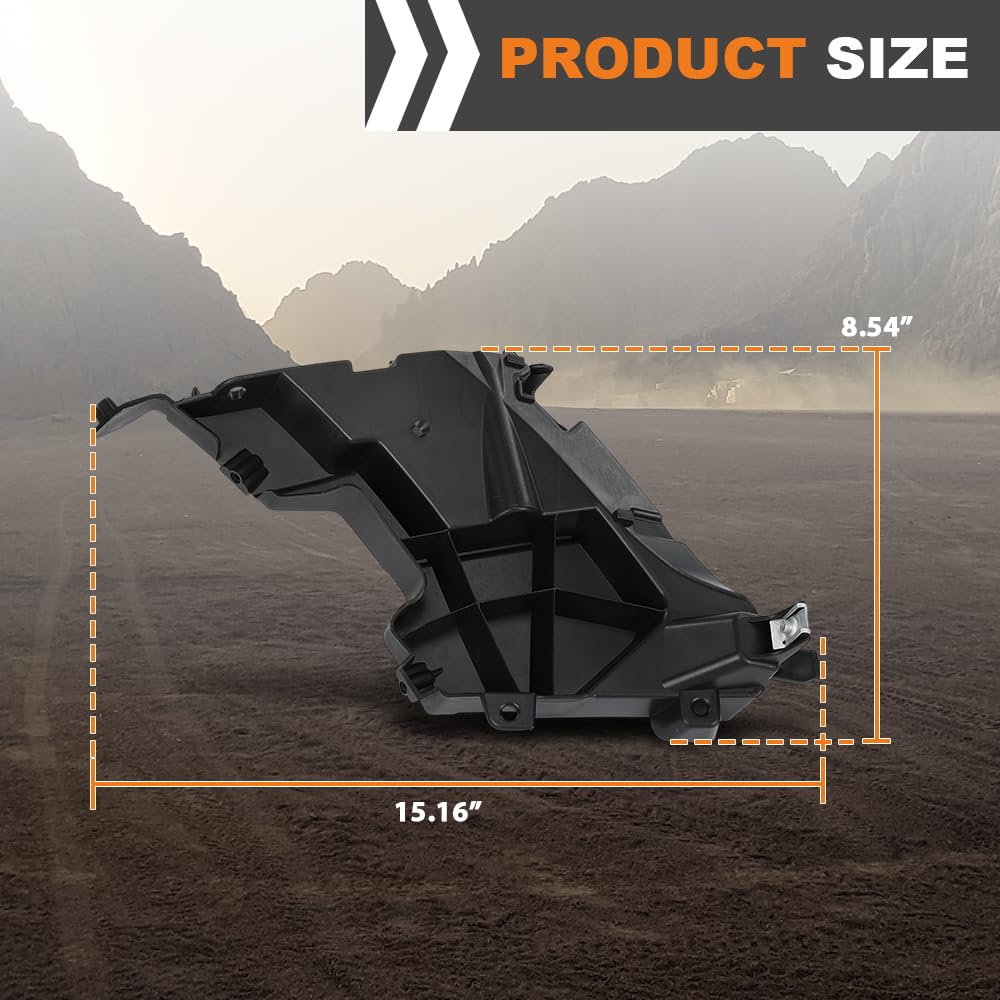 G-PLUS Front Bumper Left Side Retaining Guide Compatible with Audi A7 S7 2012-2018 4G8807283C Direct OE Fit Black