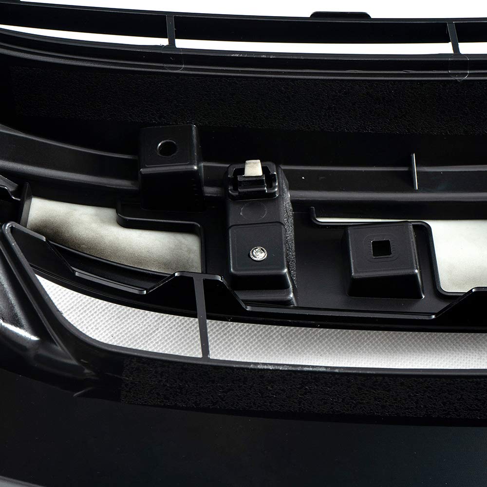 G-PLUS Front Bumper Upper Mesh Grill Compatible with 2019 2020 2021 Honda Civic