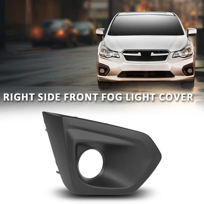 G-PLUS Front Right Fog Light Bezel Cover W/Hole, Compatible with Subaru Impreza 2012-2014, Passenger Side, 57731FJ000