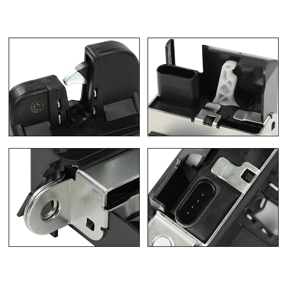 G-PLUS Tailgate Rear Hatch Trunk Latch Lock Block Compatible with VW Beetle 2012-2019/VW Golf 2015-2019/VW Golf Variant 2015-2019/VW Tiguan 2008-2018 5M0827505, 5M0827505E