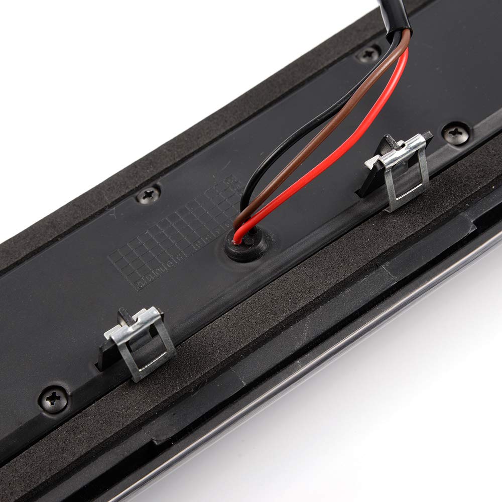 G-PLUS Full LED 3rd Third Brake Cargo Lights Assembly 2014-2018 Compatible with Chevy Silverado & GMC Sierra 1500 2500HD 3500HD Rear High Mount Stop Lamp