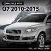 G-PLUS Front Left Fog Light Grill Cover, Compatible with Audi Q7 2010-2015, Driver Side, AU1038111, 4L0807489A
