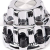 G-PLUS Wheel Center Caps 8 Lugs Best for 16'' Van & Truck Rim Wheels - Fit Chevy Silverado/GMC Sierra 2500 1999-2008, Sierra 1500 2001-2007, Suburban/Yukon 2500 2000-2008