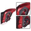 G-PLUS Rear Tail Light, Compatible with Buick Encore 2013-2016 4-Door Sport Utility,Driver Side Only LED Red Lens Chrome Housing Luces Traseras Rear Brake Lamps Assembly