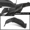 G-PLUS Front Left Fender Liner Inner, Compatible with Audi Q7 2011-2015, Driver Side, 4L0809961E