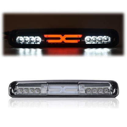 G-PLUS Third Tail Type X Brake & Reverse Light, High Mount Stop Lamp, Compatible with 1999-2006 Chevy Silverado/Fit GMC Sierra 1500 2500 3500 & HD Models 5978318 16525205 Turn Signal Light