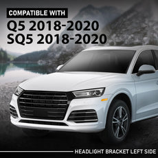 G-PLUS Headlight Bracket for Audi Q5 SQ5 2018-2020 Front Left Front View