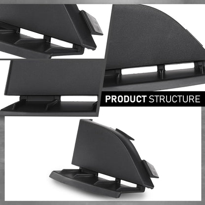 G-PLUS Front Left Bumper Molding Fascia Panel, Compatible with Ford EcoSport (submodel: S, SE, SES, Titanium) 2018-2019, Driver Side, GN1Z8419AC, FO1032109