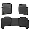 G-PLUS Floor Mats Cargo Liners,Compatible with Ford F150 Super Crew Cab 2004 2005 2006 2007 2008, 1st & 2nd Row, alfombras para carro,3PCS TPE Floor Liner All Weather Full Cover Protection