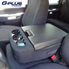 G-PLUS Leather Console Lid Armrest Cover With the Latch Compatible with 2007-2013 Chevy GMC OEM GM Part 20864154