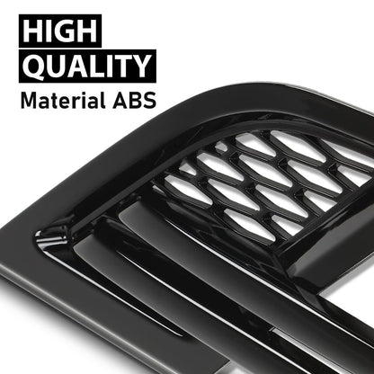 G-PLUS Fender Vent Grille Trim Louver Compatible with Land Rover Range Rover Sport 2014-2017 Without SVR Black