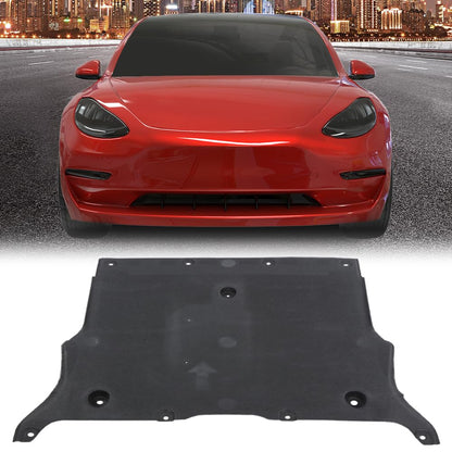 G-PLUS Black Front Under Engine Cover Splash Guard Fit Tesla Model 3 2017 2018 2019 2020 2021 2022 2023 1104312-00-B