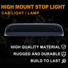 G-PLUS LED Third Brake Light for Chevy Silverado GMC Sierra 1500 2500HD 3500HD 2014-2018 Smoky Black Product Details