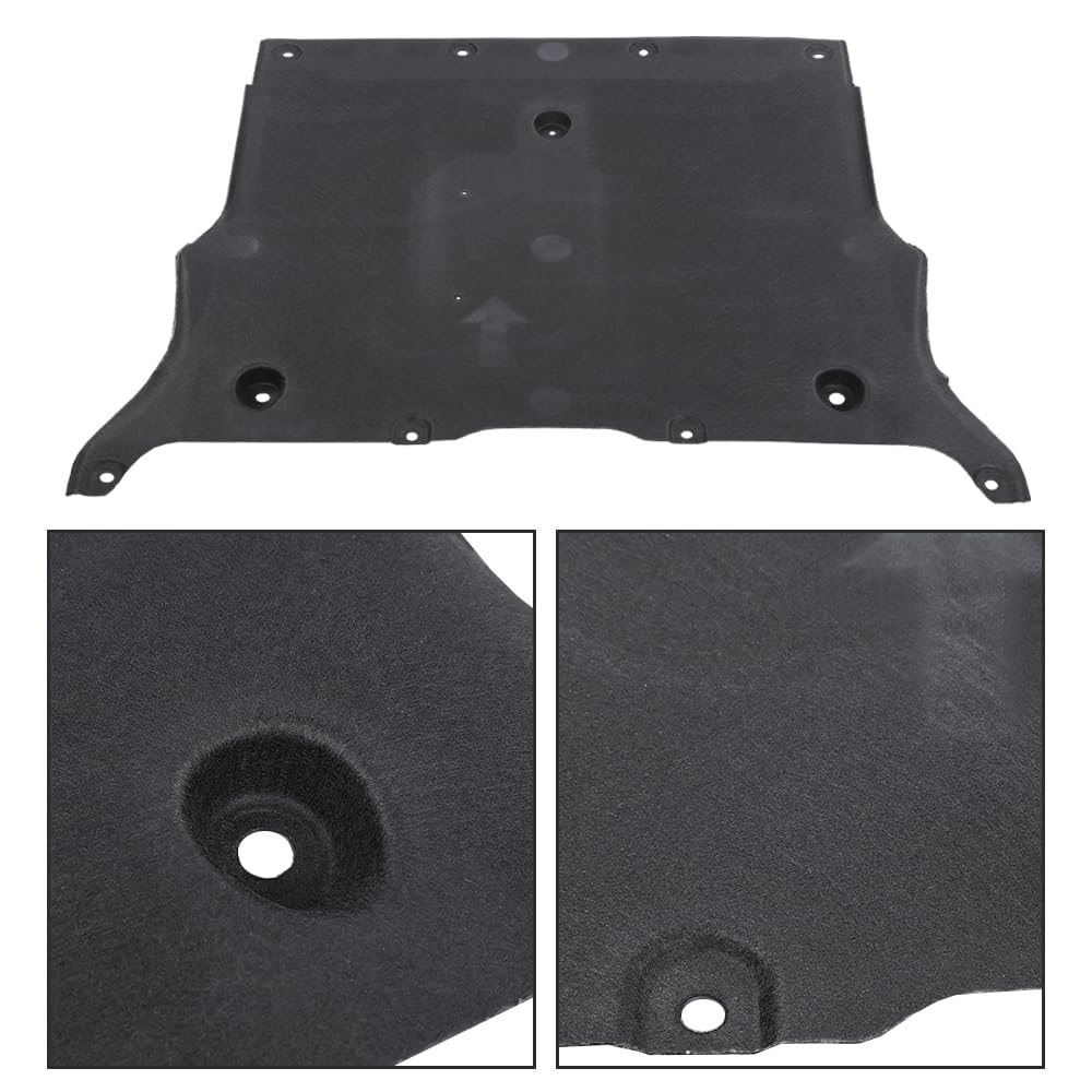 G-PLUS Black Front Under Engine Cover Splash Guard Fit Tesla Model 3 2017 2018 2019 2020 2021 2022 2023 1104312-00-B