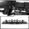 G-PLUS Upper Radiator Support Sight Shield Panel Cover Compatible with Hyundai Accent 2018-2022 Black