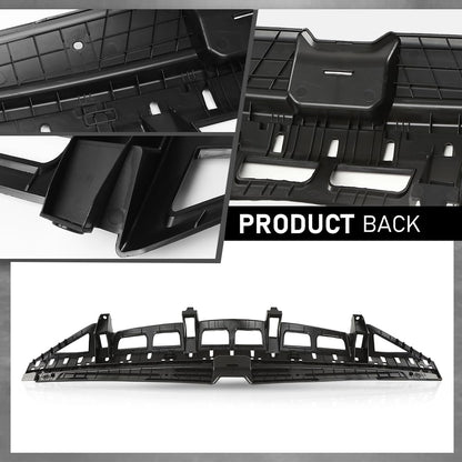 G-PLUS Upper Radiator Support Sight Shield Panel Cover Compatible with Hyundai Accent 2018-2022 Black
