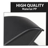 G-PLUS Front Wheel Arch Moulding Cap Cover Left Side Compatible with LR3 LR4 Black