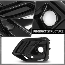G-PLUS Fog Light Cover Grille Trim 2PCS for Audi Q5 Q5 Sportback 2021-2023 Product Specifications