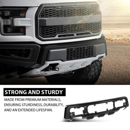 G-PLUS Front Bumper Compatible with Ford F150 Raptor 2017-2020 FO1002433, HL3Z17757A Iron Black