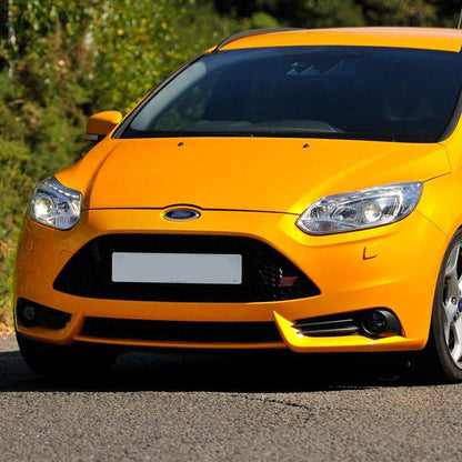 G-PLUS Fog Light Lamp Cover Compatible with 2013-2014 Ford Focus ST Fog Light Bumper Hole Bezel Housing CM5Z-17E810-A, CM5Z-17E811-A