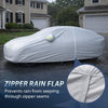 G-PLUS Waterproof All Weather Car Cover for Sedan,Silver