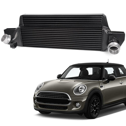 G-PLUS Performance Aluminum Front Mount Intercooler Kit, Compatible with BMW F54 F55 F56 F57 2014 Up Black #200001076