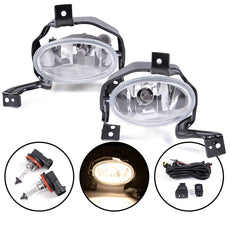 G-PLUS Fog Lights for Honda CR-V 2010-2011 Clear Lens Front Bumper Driving Lamps