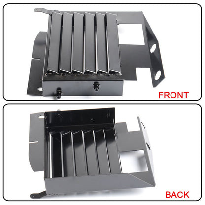 G-PLUS 25 Row Aluminum Engine Transmission Oil Cooler Kit Upgrade Compatible With BMW 3 SERIES 335I E90 E92 N54 Black