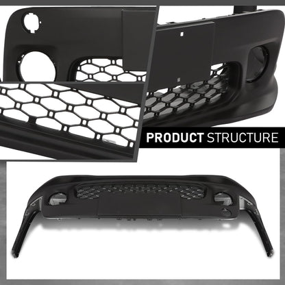 G-PLUS Front Lower Bumper Cover Compatible with Jeep Renegade 2019-2023, Fit Models w/o Parking Aid Sensor Holes, 6VZ71LXHAA, CH1015139, Primed Black